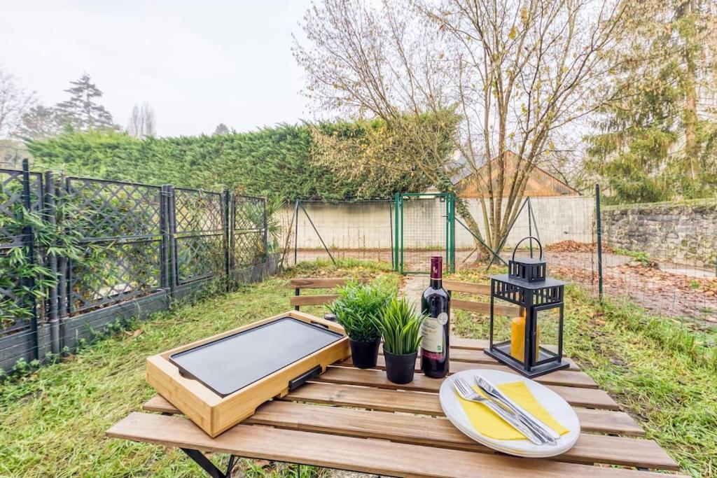 Cocoon - Jardin - Boite A Cle - Wi-Fi Lägenhet Baulne Exteriör bild