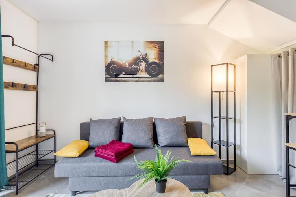 Cocoon - Jardin - Boite A Cle - Wi-Fi Lägenhet Baulne Exteriör bild