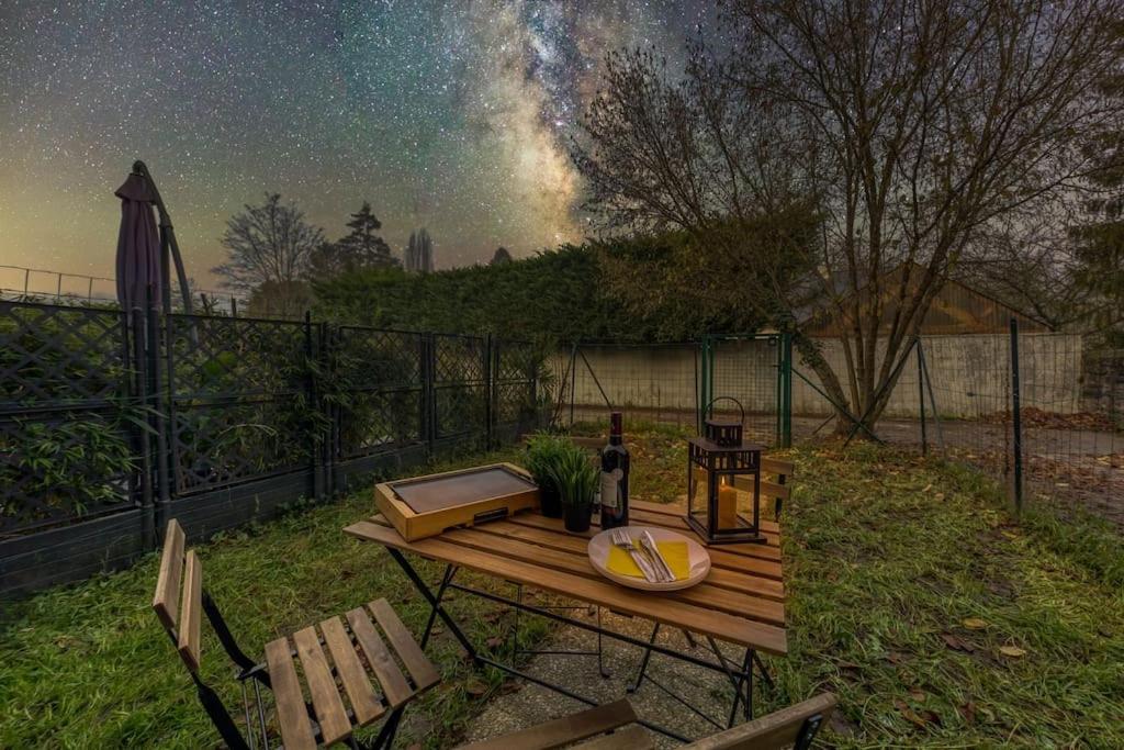 Cocoon - Jardin - Boite A Cle - Wi-Fi Lägenhet Baulne Exteriör bild
